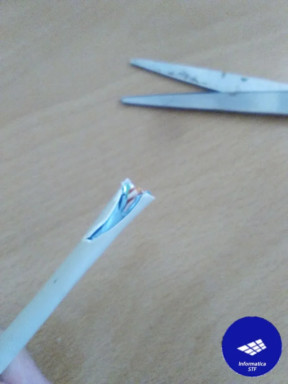 como ponchar un cable de red sin ponchadora